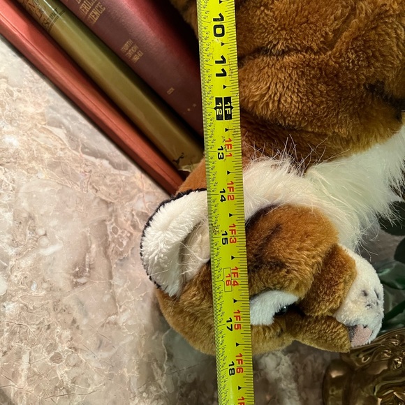 Animal Tiger Cub Plush 18"  Long Laying Down Realistic Stuffed - Picture 9 of 12